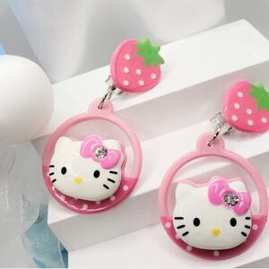 2/$20 Brand New Hello Kitty Clip Earrings